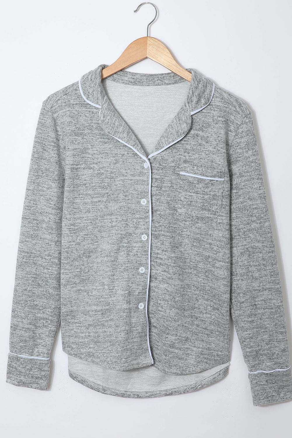 Heather Gray Pajama Set