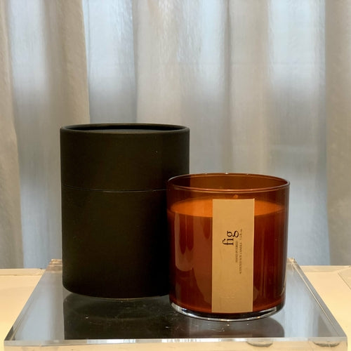 The Fig & Amber Candle
