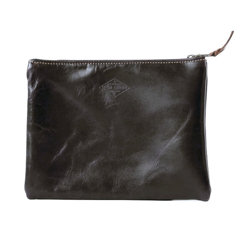 Leather Zipper Pouch